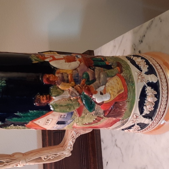VTG 16.5 inch Gerz Beer Stein with Lid - Picture 2 of 7